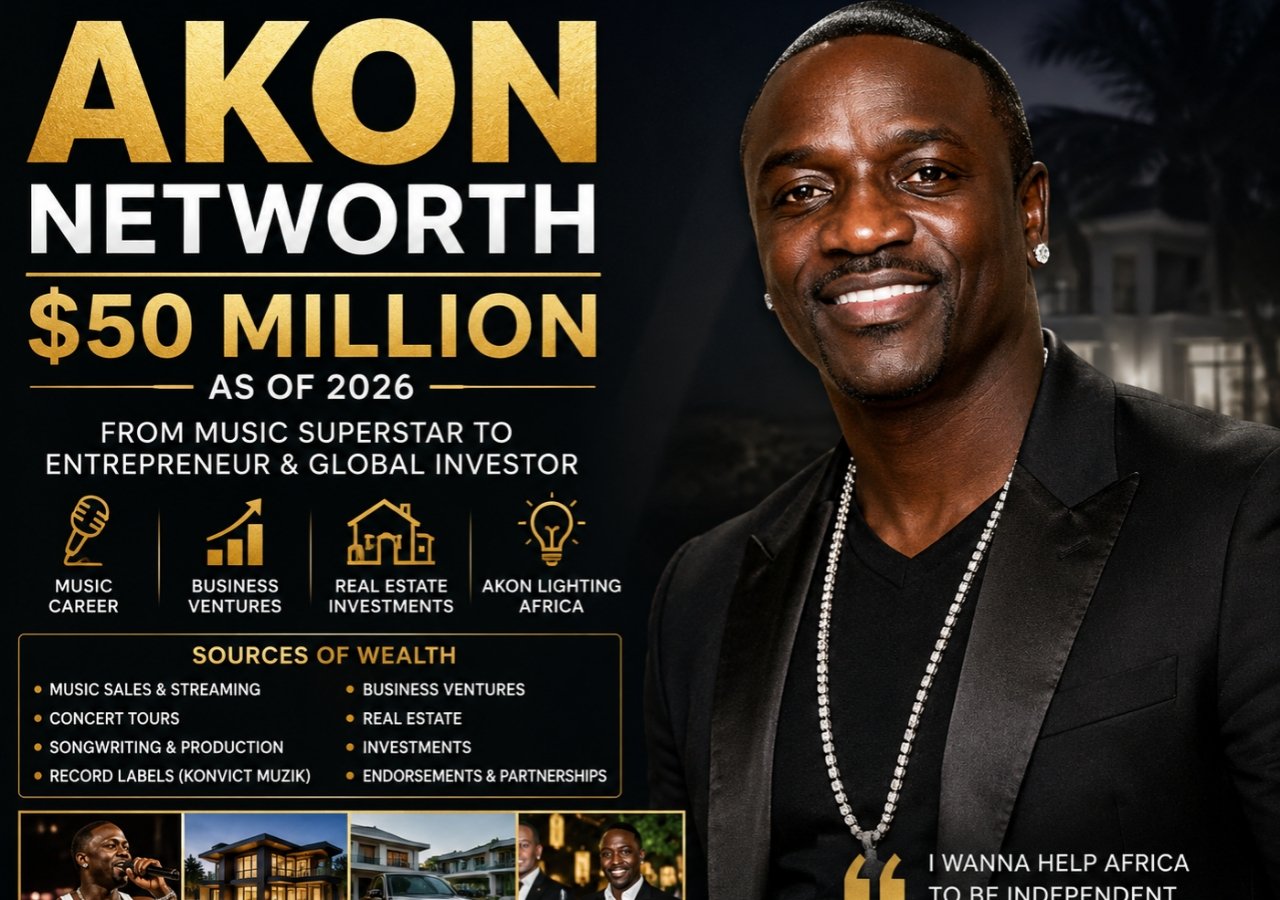 akon networth